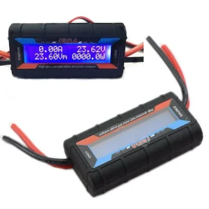 150A Digital Power Meter Voltage Ammeter Analyzer for RC Drone LiPo Battery Current Wattage Tester with LCD Display