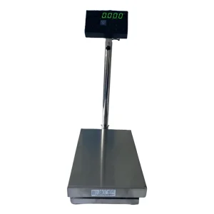 150KG Stainless Steel Bench Scale with Wireless Charging LED Display Waterproof Design OEM ODM Customization