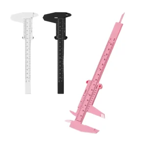 150MM Brow Mapping Kit Microblading PMU Eyebrow Mapping Vernier Calipers Ruler Measuring Tool Plastic Vernier Calipers