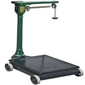150kg Mechanical Platform Bench Scales Balance Platform Scales Dial Spring Floor Scale with Wheel