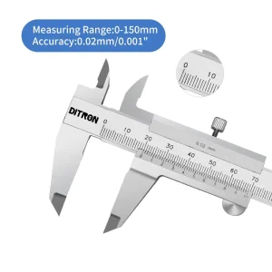 150mm 200mm 300mm Stainless Steel Vernier Caliper Gauge Diameter Micrometer Thickness Measuring Tools