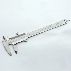 150mm/6 Inch 0.02mm 0.05mm Vernier Caliper Metal Stainless Steel Vernier Micrometer Measuring Tools Vernier Caliper