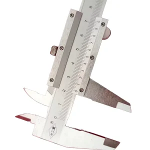 150mm 6″ Stainless Steel Digital Vernier Caliper LCD Large Screen High-Precision +/-0.02mm Accuracy White 1