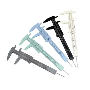 150mm Plastic Eyebrow Measuring Vernier Caliper Microblading Permanent Makeup Caliper Ruler for PMU Training