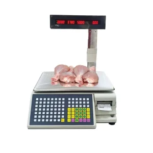 15kg 30kg Digital Price Computing Scale Weighing Balance Electronic Barcode Label Printing Scales