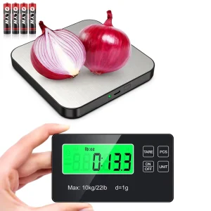 15kg Split Design Stainless Steel LCD Display Digital Kitchen Scale