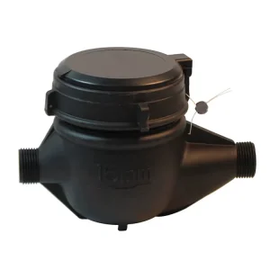 15mm Nylon Digital Multi-Jet Water Meter Class B R80 OEM IP65 IP68 Protection