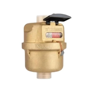 15mm Plastic ABS Household Cold Volumetric Rotary Piston Type Water Meter Customizable ISO 4064 Class B High Performance