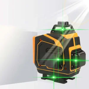 16 12 8-Line Green Industrial Grade DIY Lithium Battery Laser Level Meter 360 Horizontal Vertical Cross Line Laser