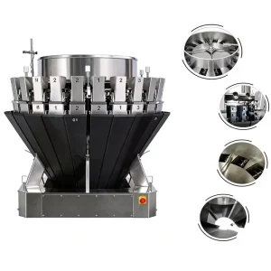 16 Head Large Bucket Computer Combination Weigher Machine Automatic Multihead Scale for Vegetable Fruit Salad Potato Onion