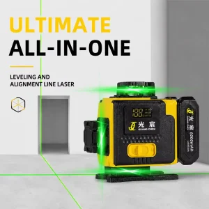 16 Lines Green Beam Laser Level Self Leveling Cross Line Laser Level Construction Measuring Tool OEM ODM Available