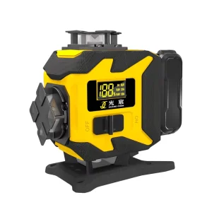 16 Lines Green DIY Laser Level with 2 X Rechargeable Lithium Batteries Electronic Self Leveling