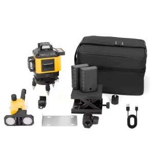16 Lines Laser Level Self Leveling Laser Level 4*360 Horizontal Vertical 30m Cross Laser with Rechargeable Battery