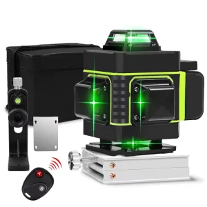 16-line Laser Level for Tasks Like Foundation Leveling Wall Verticality Checks and Slope Measurement