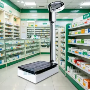 160kg Dial Mechanical Height Weight Scale Household Medical Customizable