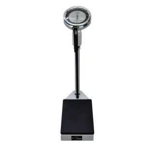 160kg Personal Height Weight Stainless Steel Gym Mechanical Weighing Scale for Clinic Use