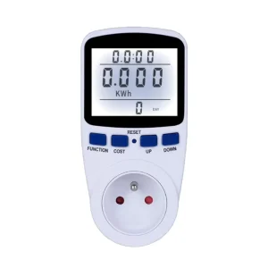 16A Power Energy Meter 230 VAC 16 A French Socket