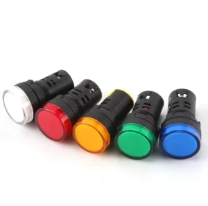 16mm Led Indicator Light 220 380v Equipment Indicator Lights