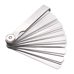 16pcs 32pcs Blatt Bent and Straight Metric Inch Feeler Gauge Set