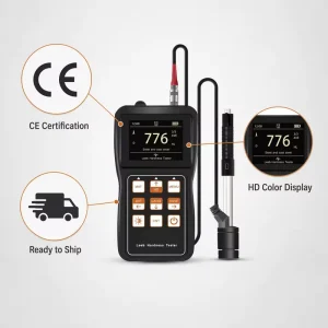 170~960HLD Portable Digital Leeb Hardness Tester High Accuracy Metal Testing Meter HL HB HRB HRC HRA HV HS Customized LOGO
