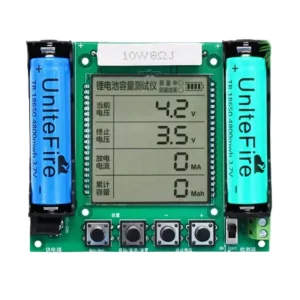 18650 Battery Lithium Battery Tester for Capacity Measurement with High precision Display of mAh mWh