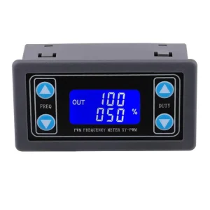 1Hz-150KHz Adjustable PWM Square Wave Pulse Signal Generator Frequency Meter with Small Size