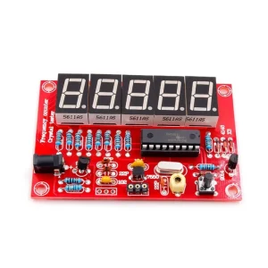 1Hz 50MHz Frequency Meter Crystal Measurement Frequency Measurement Five digit Digital Tube Display DIY Kit