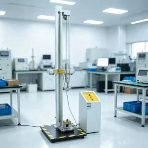 1cm Height Resolution Multi Angle Drop Tester Customizable Max 2000mm Drop Height for Electronics Factory
