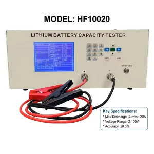 2-100V 1-20A Lead Acid Battery Capacity Tester Battery Monitor