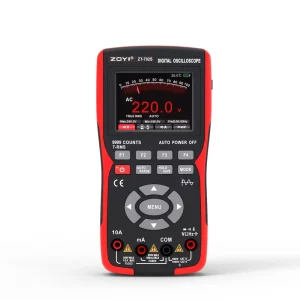2 IN 1 Single Channel Handheld Oscilloscope Multimeter ZT 702S Bandwidth 10MHZ