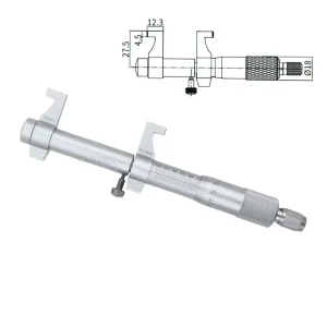 2 Point Internal Micrometer Inner Bore Micrometer 25-50 50-75 75-100