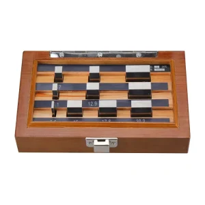 2.5 5.1 7.7 10.3 12.9 15 17.6 20.2 22.8 25mm 0 25mm 10pcs Micrometer Inspection Steel Gauge Block Set