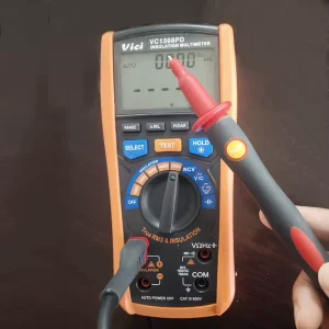 2.5kV 50GΩ PI DAR Insulation Tester VC1508PD Handheld Megohmmeter Multimeter