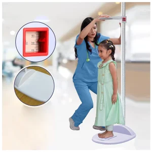 20-210cm Portable Mechanical Height Measuring Ruler with Scale to Measure Height Detachable Height Ruler