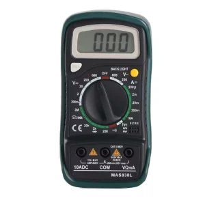2000 Counts DMM Mini Size Digital Multimeter MAS830L With Backlight