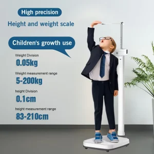 200Kg Body Fat Analyzer Digital Height and Weight Scale with LCD Display Bathroom Scales