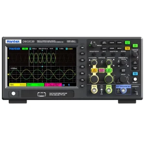 200MHz USB 2 Channel Digital Oscilloscope 2.5GSa/s 800×480 2GSa/s 80K Depth 1CH Waveform Generator DSO2C20 7-inch Display