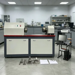 200N.m High Precision Torsion Tester Class 1 Accuracy Torque Angle Testing Machine for Metal Shaft Bolt Performance Test