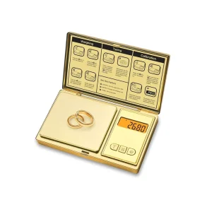 200g 0.01g Accuracy Portable Electronic Weighing Scales Mini Jewelry Diamond Digital Balance Pocket Gram Scale