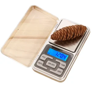 200g 500g 0.01g Digital Pocket Jewelry Scale for Gem Gram Weight Accuracy Maximum Weight Battery Powered Model MH
