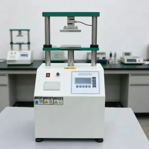 200mm Max Outer Diameter Paper Tube Compression Tester 150*150mm Press Plate Packaging Lab Equipment