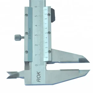 200mm Vernier Caliper With Tungsten Carbide Measuring Face Tipped Jaw