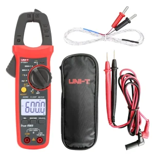204+ Digital Clamp Meter 600A AC/DC Current Voltage True RMS Pliers Ammeter Resistance Capacitance Temperature NCV Tester
