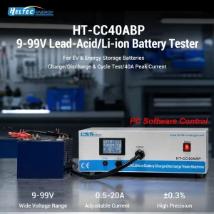 20A 40A Battery Pack Tester 9 99V Data Logging Charge Discharge for Laptop Battery and Small Electronic Products