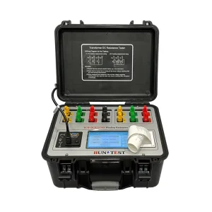 20A Three Phase WR Transformer Direct Current Winding Resistance Tester 3 Phase Dc Resistance Meter