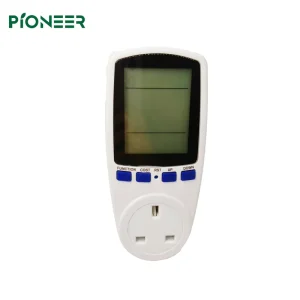 220V Digital LCD Power Meter 7 Display Models EU Plug Socket Wattmeter for Energy Measuring Overload Protection Kwh Measurement