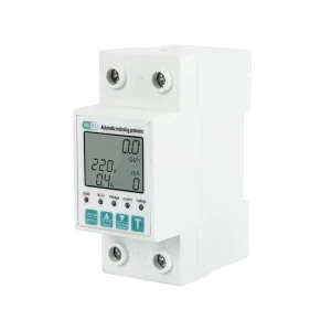 220VAC 50Hz WiFi TUYA Single Phase Energy Meter Control Smart Circuit Breaker 80A Digital Display Power Monitor Adjustable 1%