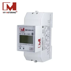 230V 60A Single Phase WIFI Energy Meter with Built in Relay Din Rail for Smart Power Monitor Remote Control