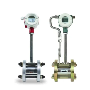 24VDC Stainless Steel Water Helium Gas Ammonia Air Hydrogen Sulfide Magnetic Flow Meter Sensor OEM
