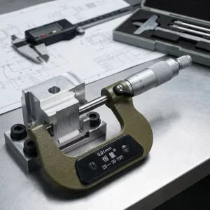 25-50mm Tool Outer Diameter Micrometer Custom Service OEM Warranty 1 Year Measurement Accuracy 0.01mm